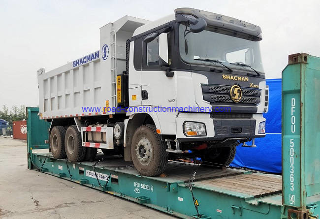 mais recente caso da empresa sobre Micronésia 1 caminhão basculante X3000 de 25 toneladas de Shacman da unidade